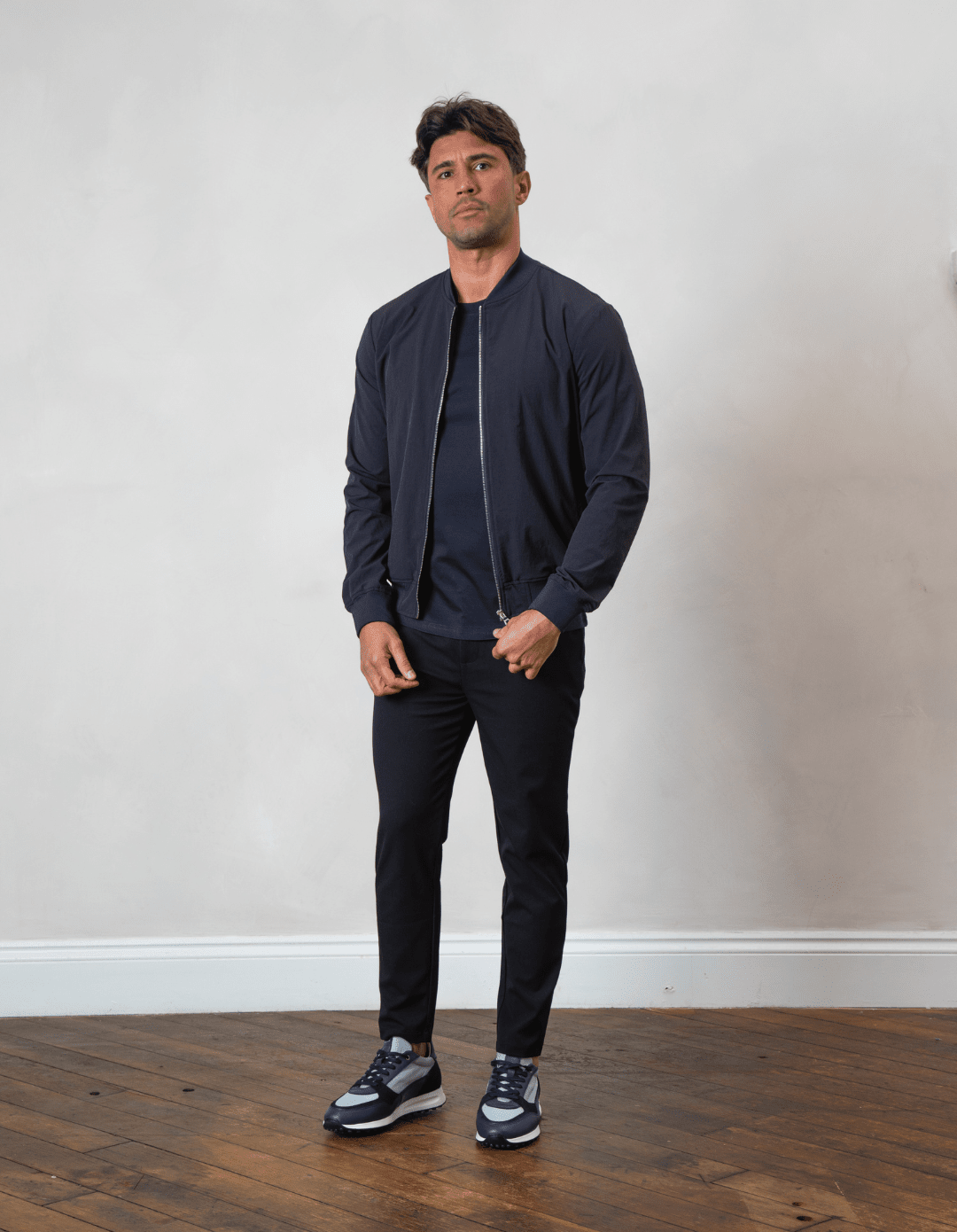 Traveller Bomber Jacket Navy