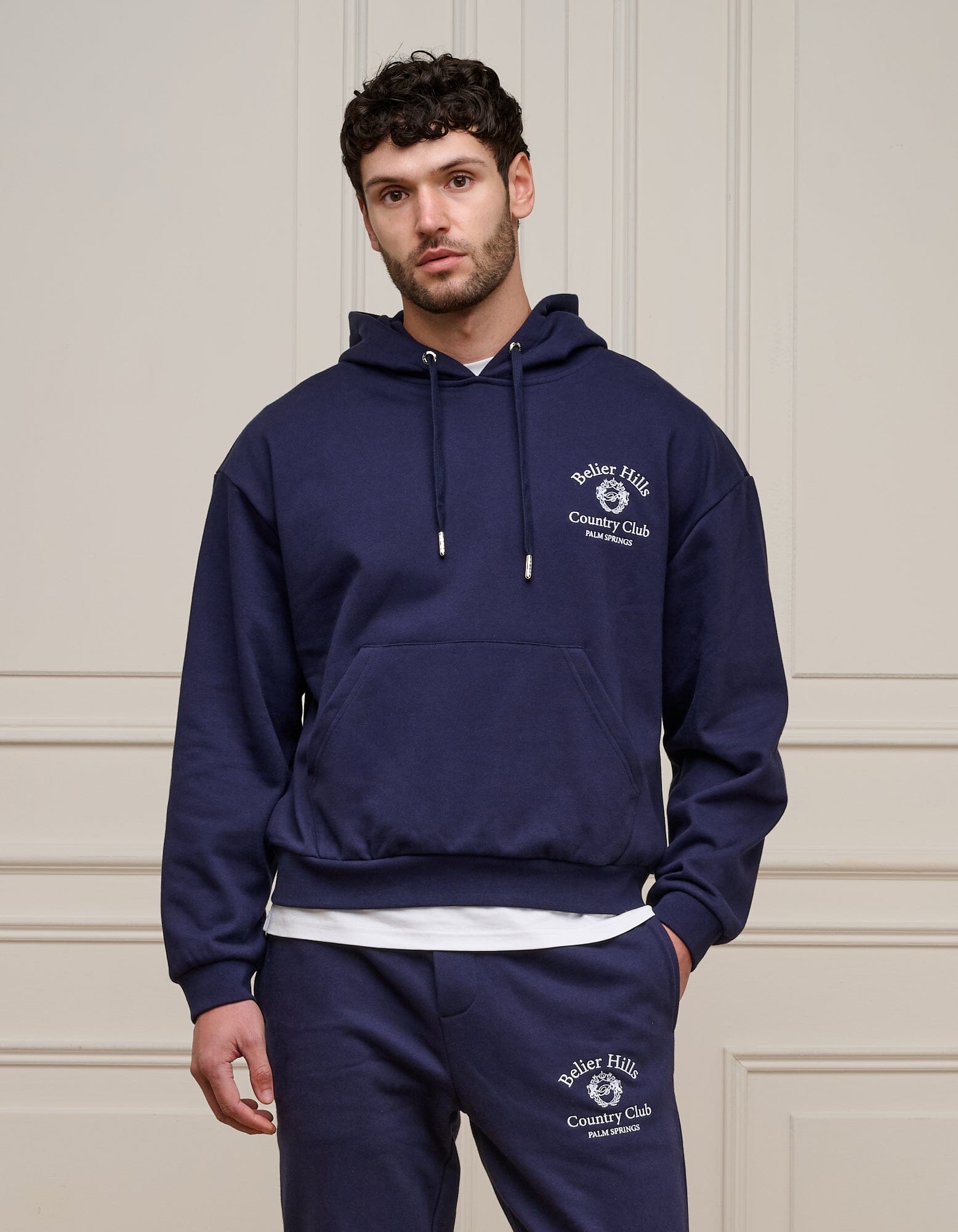 clb hoodie navy