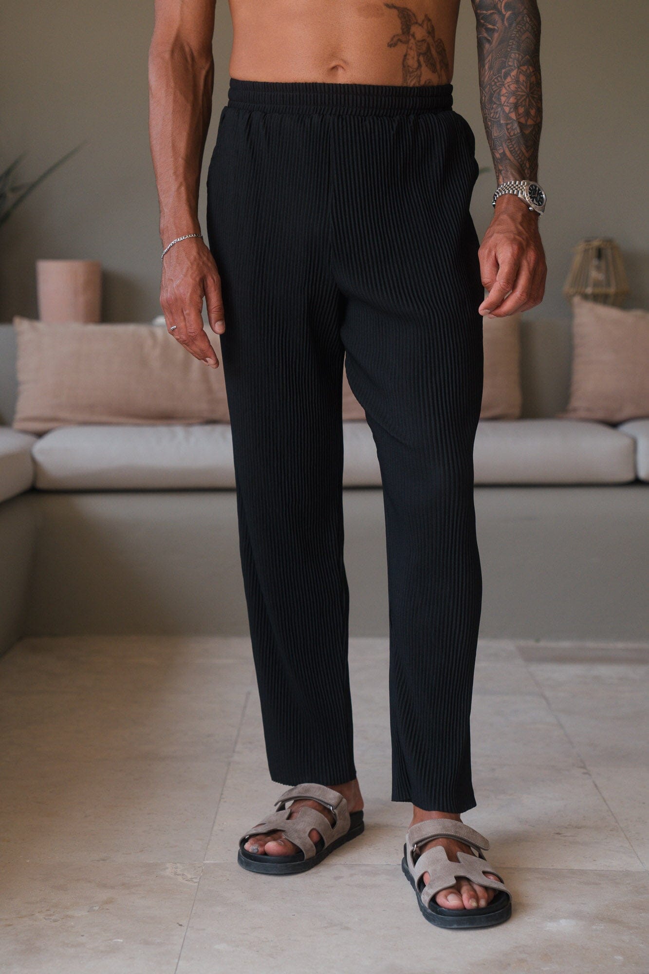 Men's Dress Pants Men's Black Pleated Dress Pants - Cuffed Slacks For Business, Formal & Work (Sizes 28-70) Black Stretch Pants Mens Men's Dress Pants Men's Black Pleated Dress Pants - Cuffed Slacks For Business, Formal & Work (Sizes 28-70) Black Stretch Pants Mens