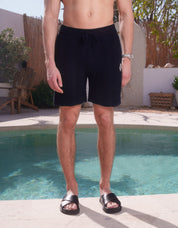 Ocean Crochet Short - Navy