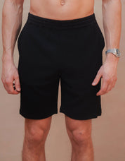 Hassan Seersucker Short - Black