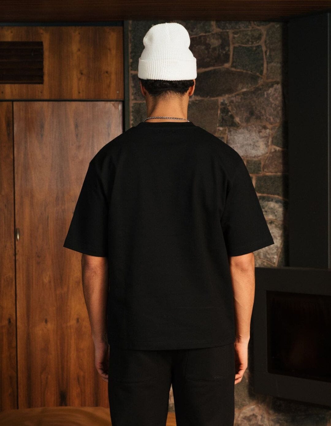 Black Essential Relaxed Fit T-shirt