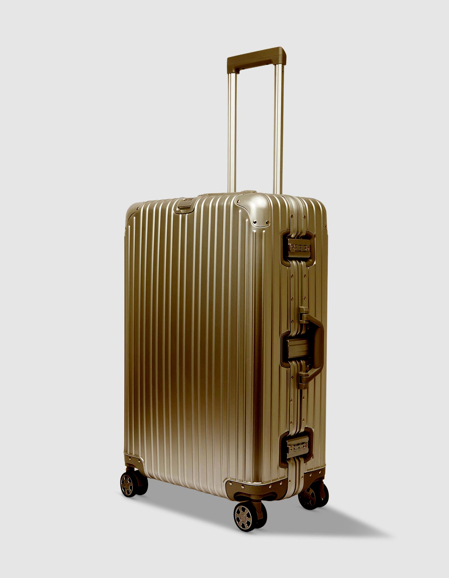 29" Large Aluminium Suitcase - Bronze