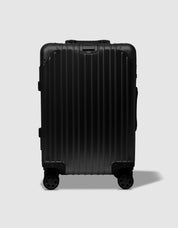 20" Small Aluminium Suitcase - Black