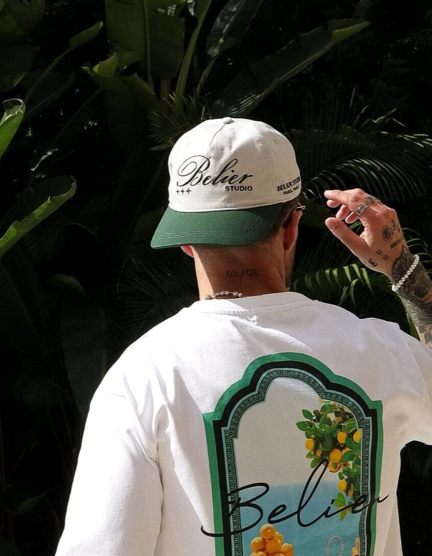 Two Tone Studio Cap - Rolex Green