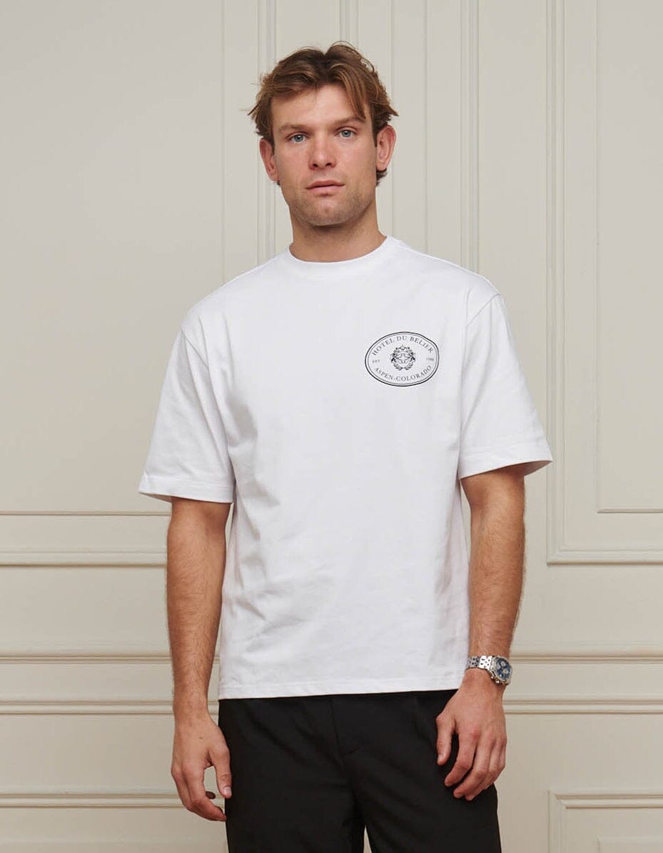 White Hotel Du Bélier T-Shirt