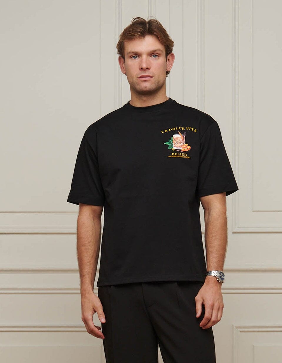 Black Old Fashioned T-Shirt