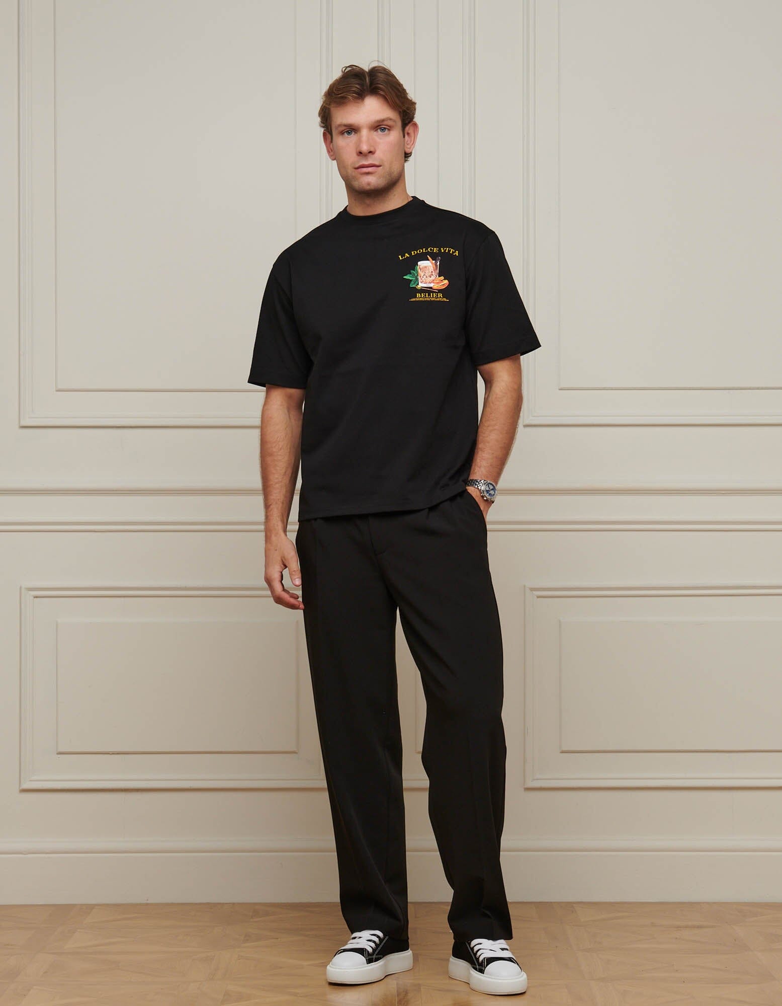 Black Old Fashioned T-Shirt