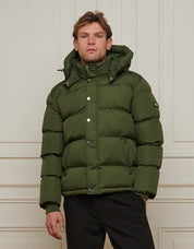 Khaki Puffer Jacket
