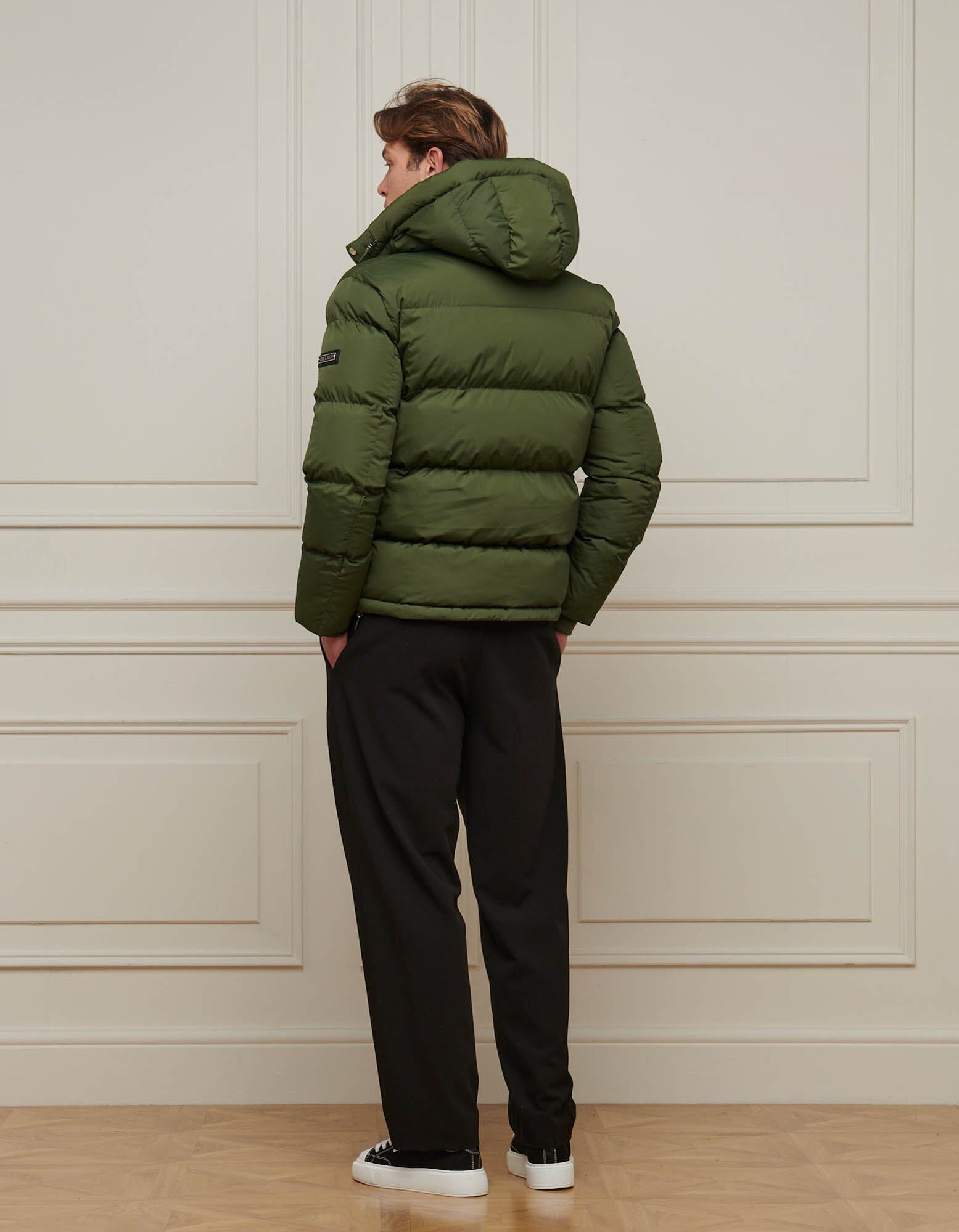 Khaki Puffer Jacket