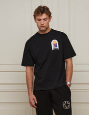 Black Miami Sunset Arch T-Shirt