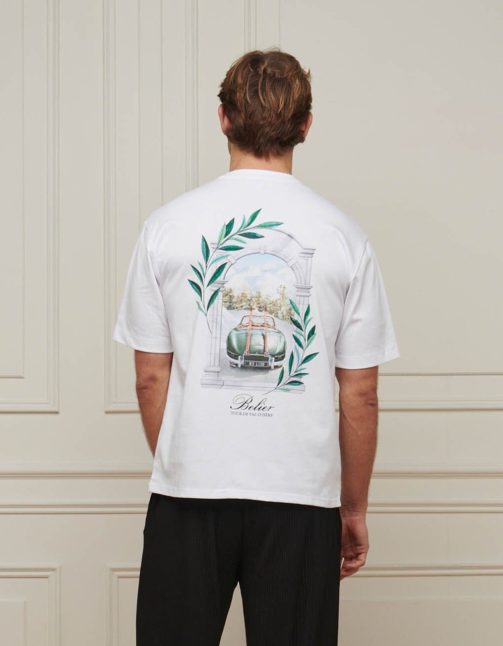 White Val d'Isère Arch T-Shirt