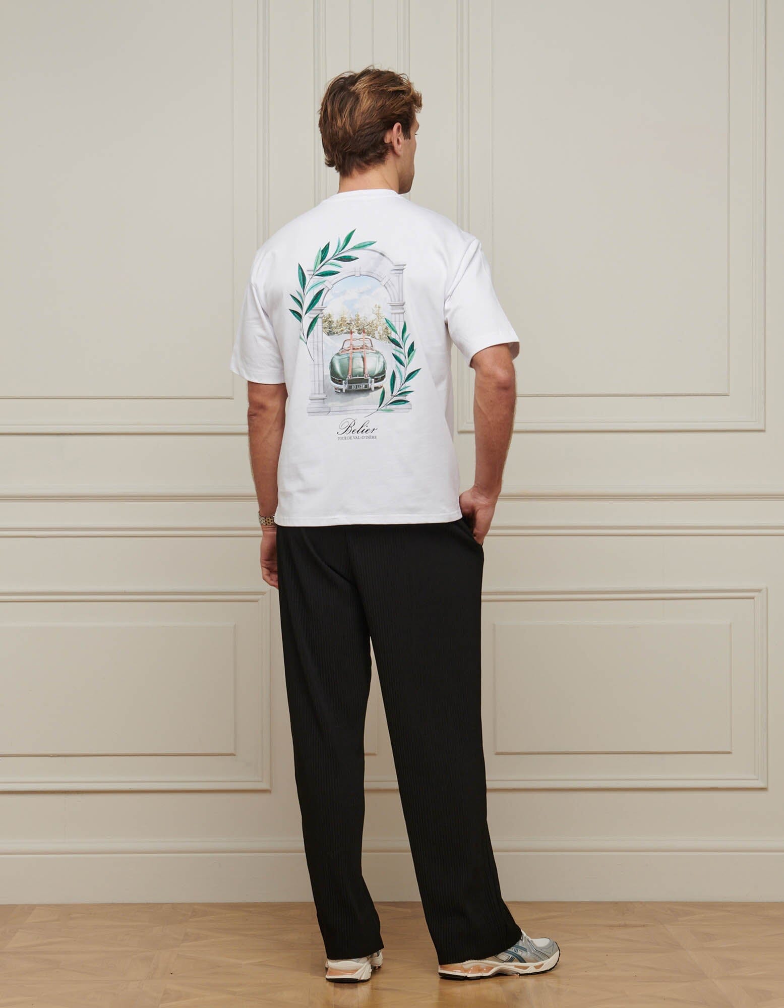 White Val d'Isère Arch T-Shirt