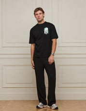 Black Val d'Isère Arch T-Shirt