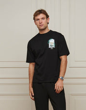 Black Val d'Isère Arch T-Shirt
