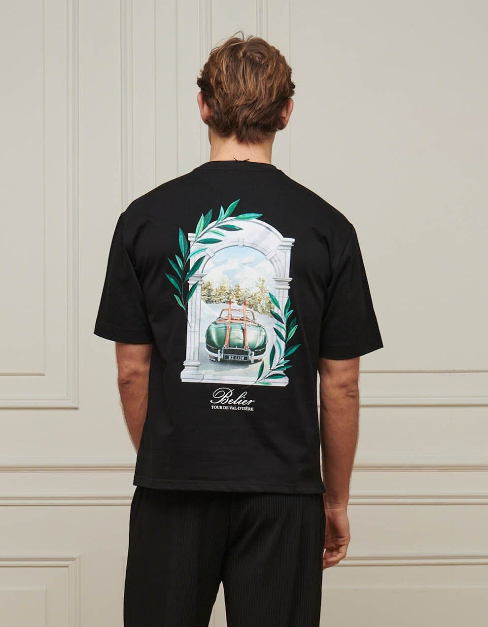 Black Val d'Isère Arch T-Shirt