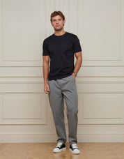 Navy Mercerised T-Shirt