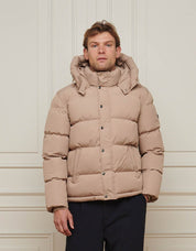 Taupe Puffer Jacket