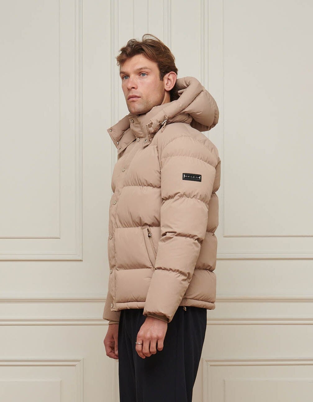 Taupe Puffer Jacket