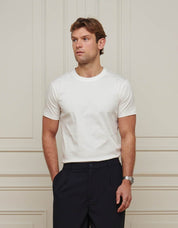 White Mercerised T-Shirt