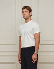 White Mercerised T-Shirt