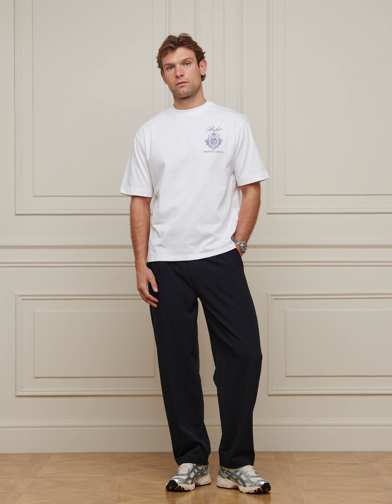 White Monte Carlo T-Shirt