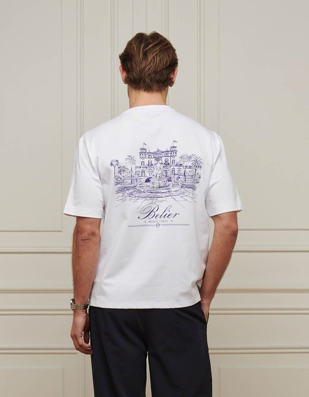 White Monte Carlo T-Shirt
