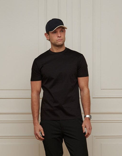 Black Mercerised T-Shirt