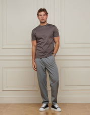 Slate Grey Mercerised T-Shirt