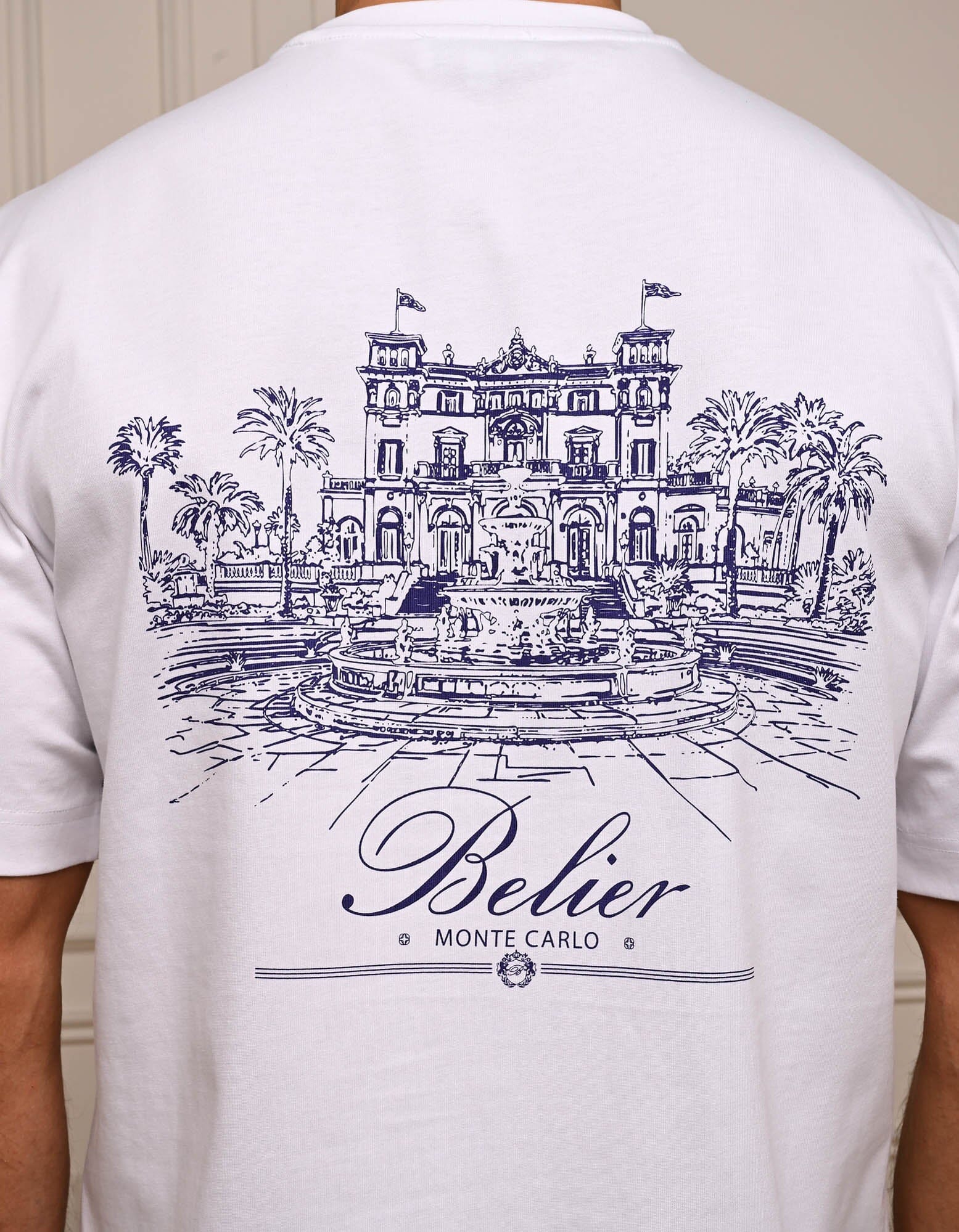 White Monte Carlo T-Shirt