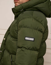 Khaki Puffer Jacket