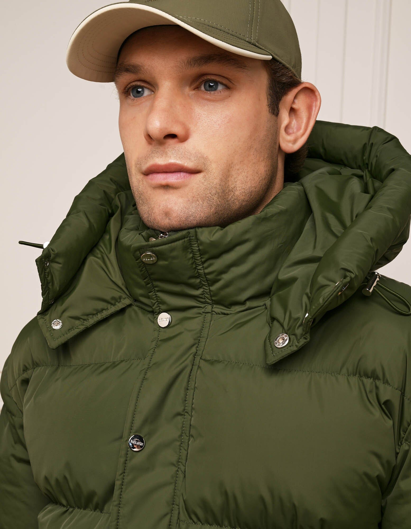 Khaki Puffer Jacket