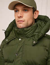 Khaki Puffer Jacket