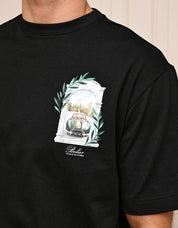 Black Val d'Isère Arch T-Shirt