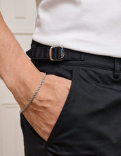 Navy Essential Side Adjuster Trouser