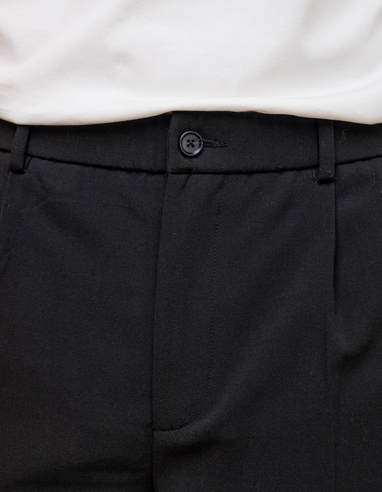 Gaston Relaxed Fit Trouser - Black