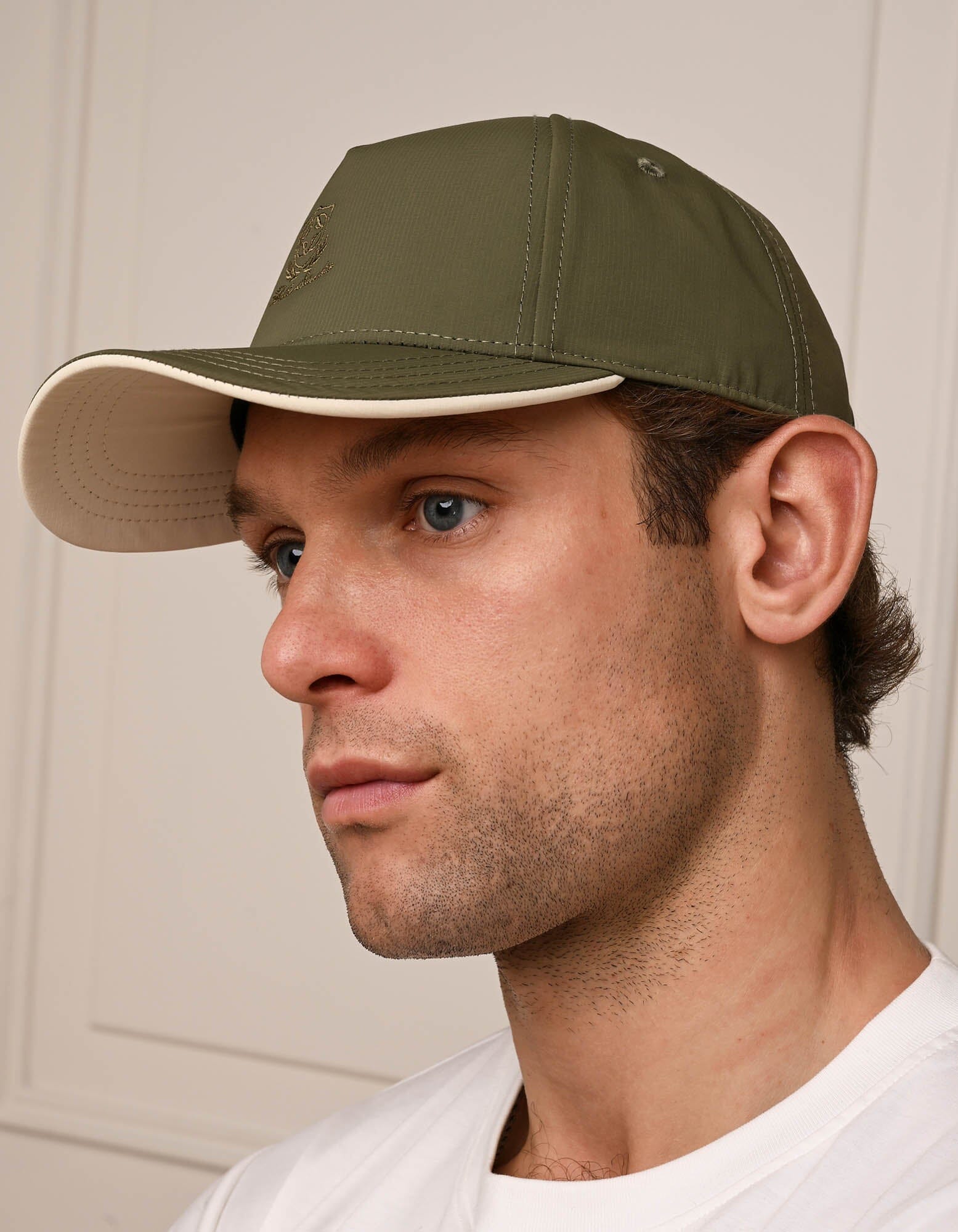 Olive Crest Logo Cap