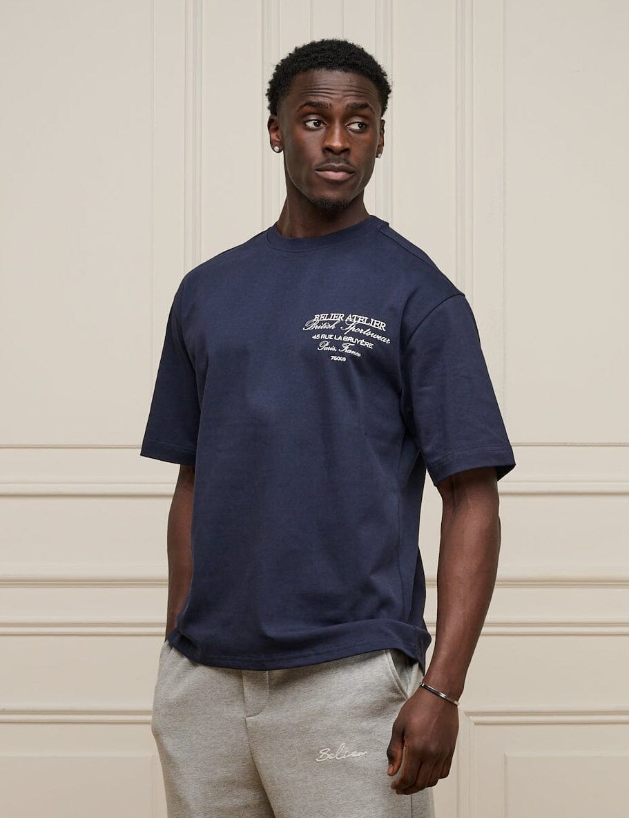 Navy Atelier T-Shirt