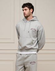 Grey Marl Campus Hoodie