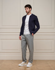 Grey Essential Drawstring Trouser