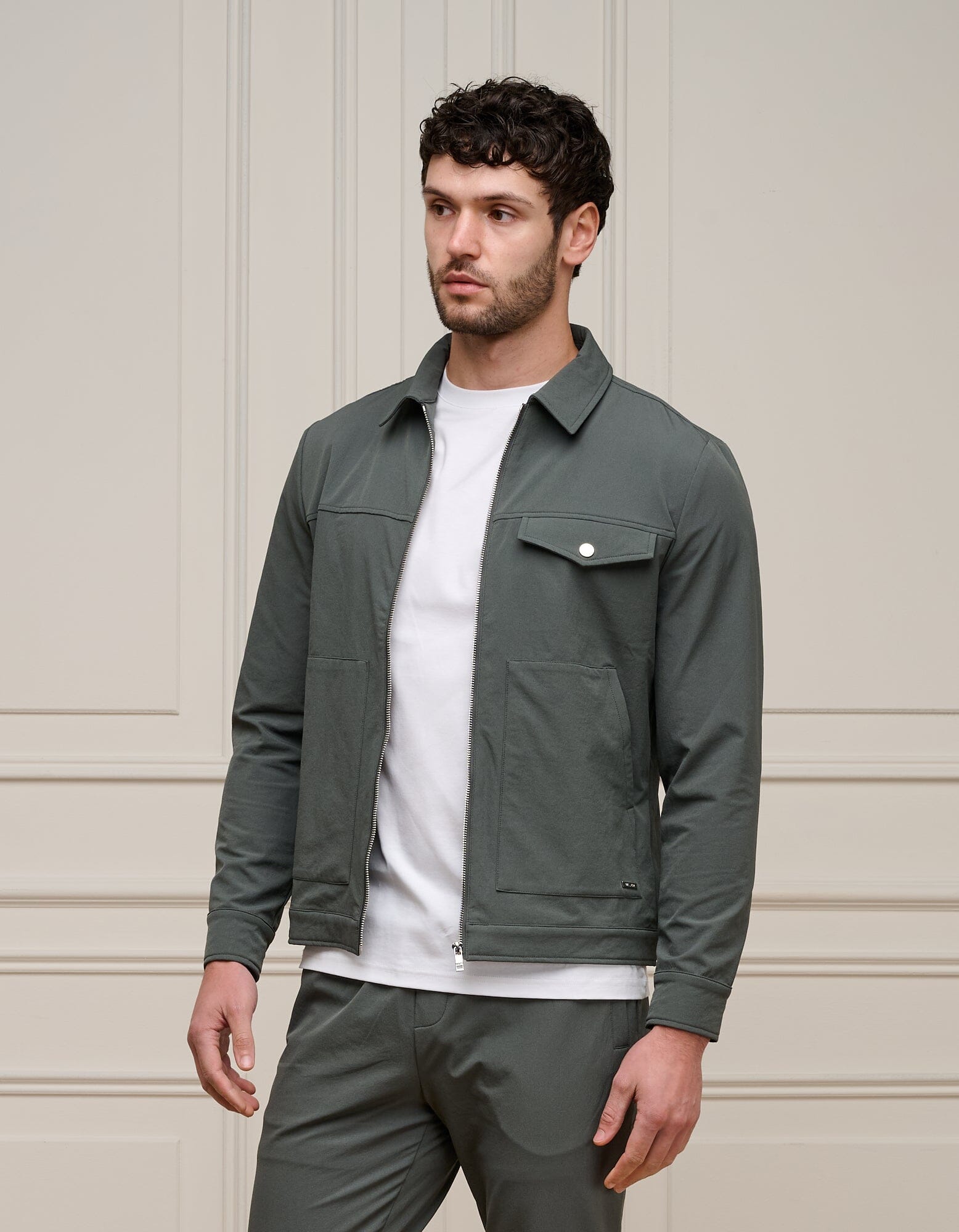 Slate Grey 2.0 Traveller Overshirt