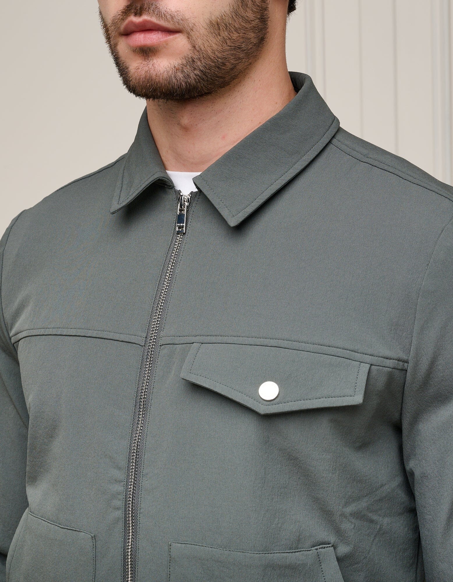 Slate Grey 2.0 Traveller Overshirt