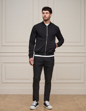 Traveller Bomber Jacket Black