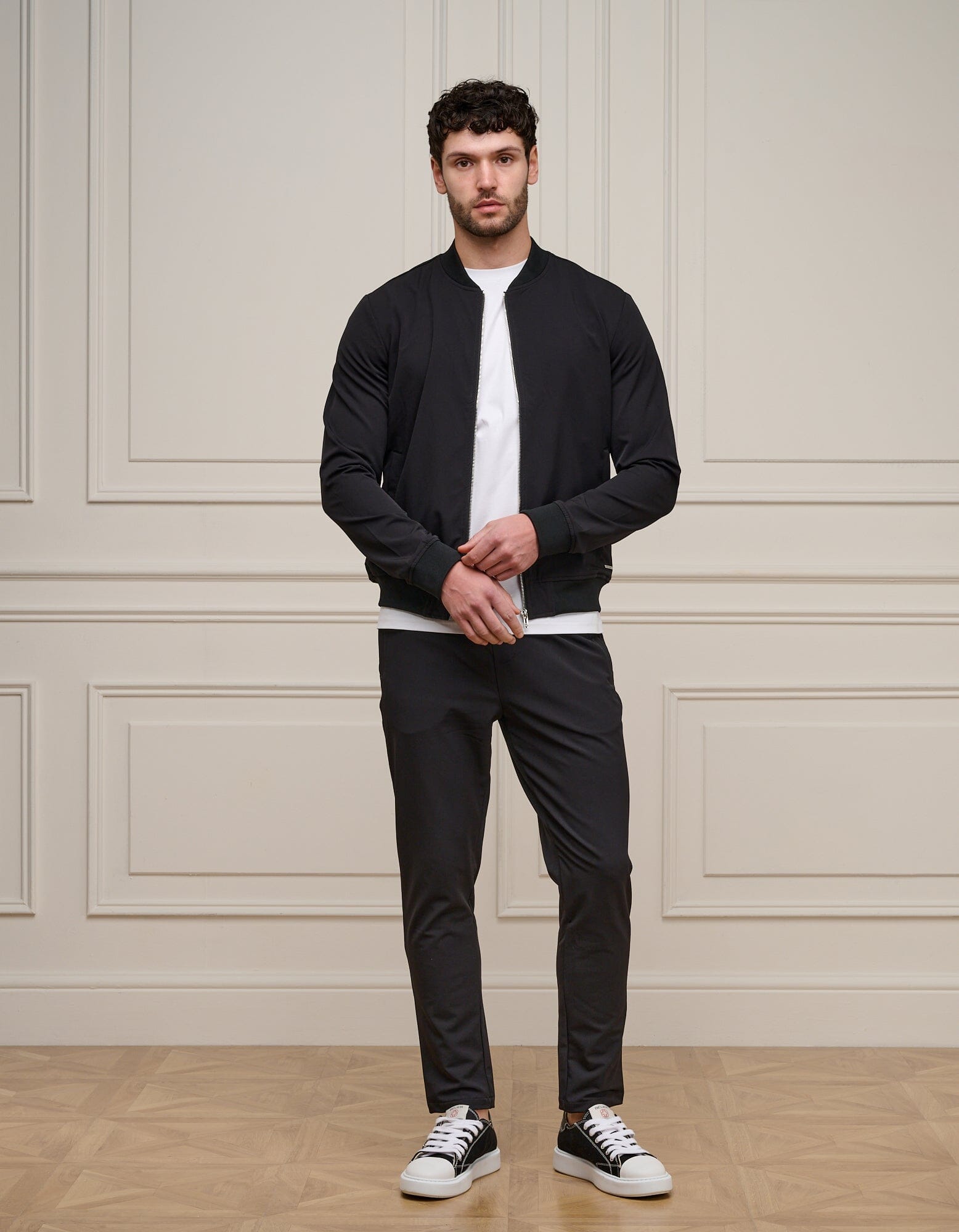 Traveller Bomber Jacket Black