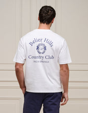 White/Navy Country Club T-Shirt