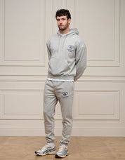 Grey Marl Country Club Hoodie