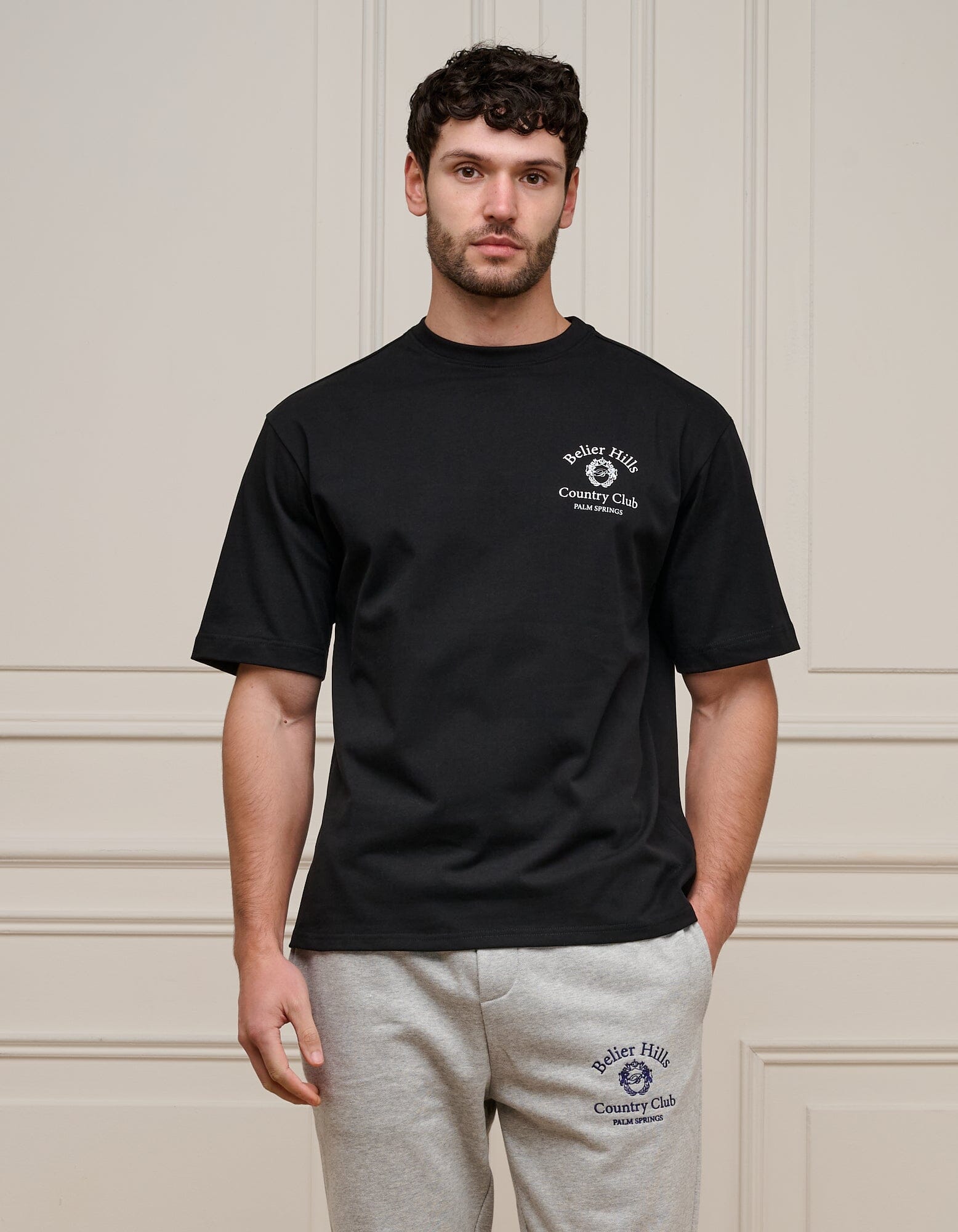 Black/White Country Club T-Shirt