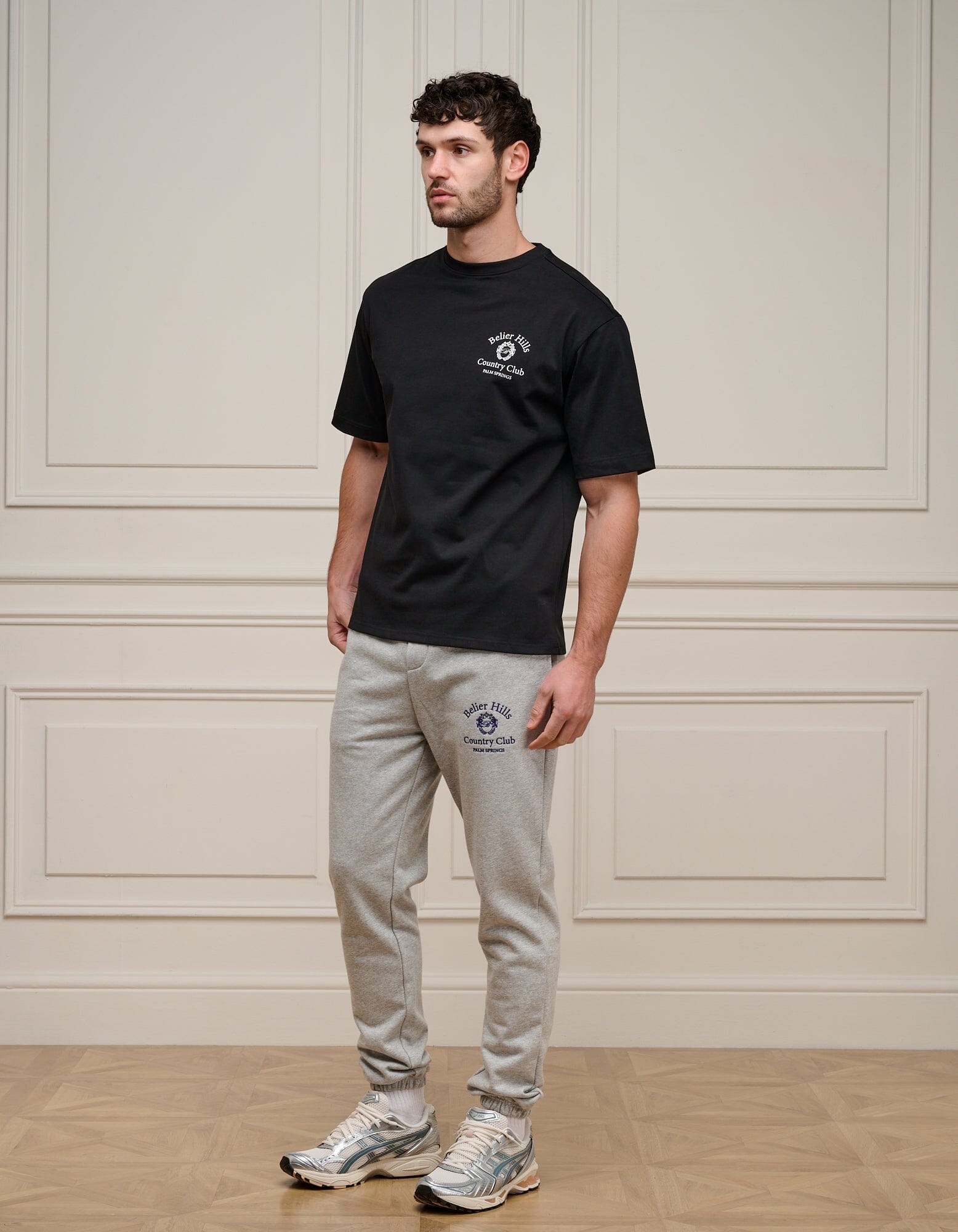 Black/White Country Club T-Shirt