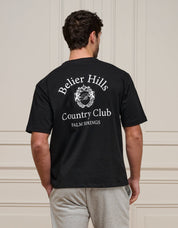 Black/White Country Club T-Shirt