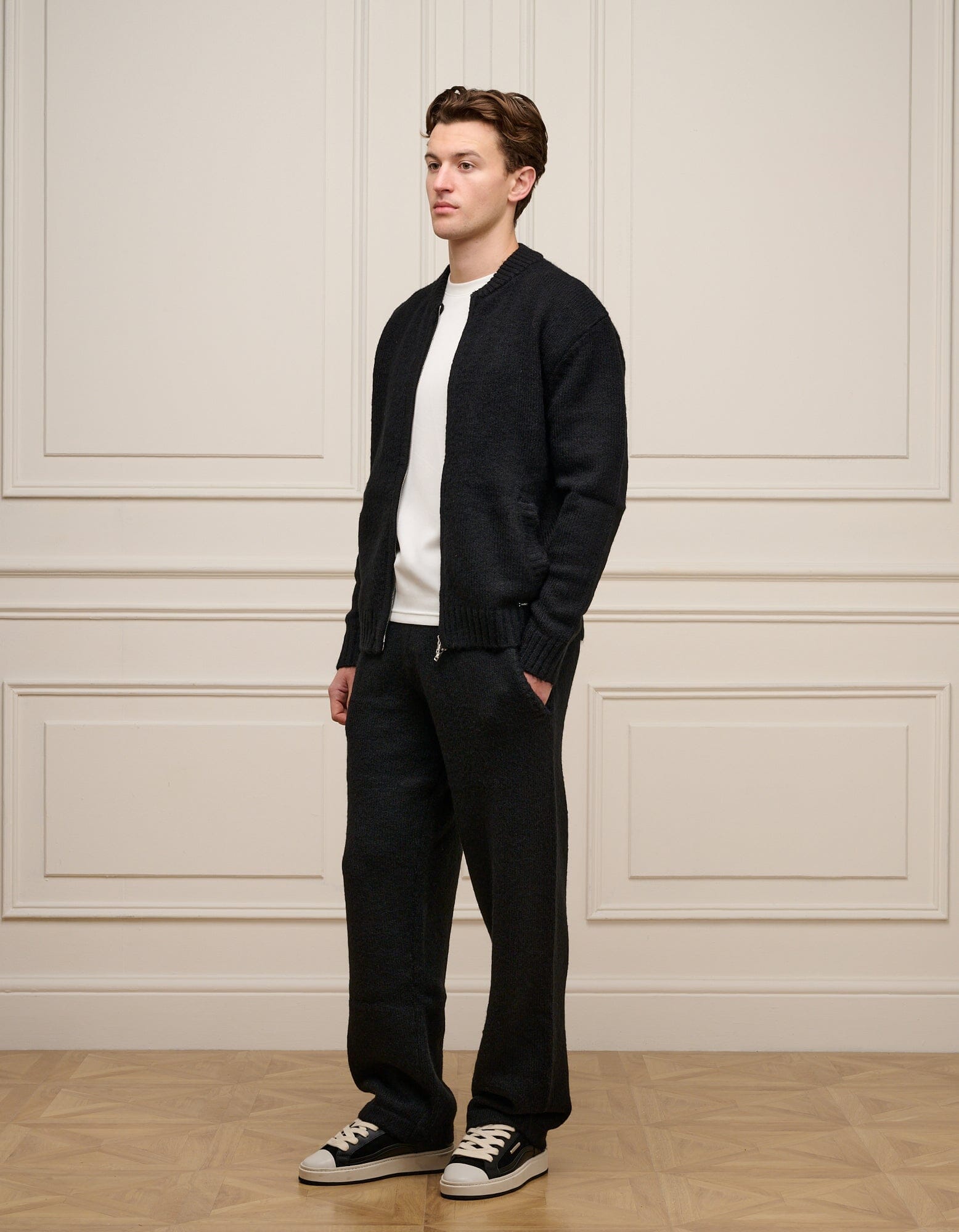 Black Knitted Jogger